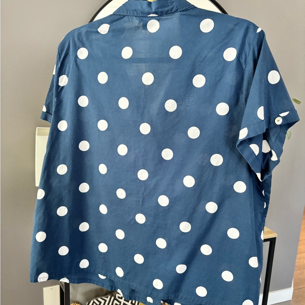 April Cornell Polka Dot Blouse - Picture 3 of 6